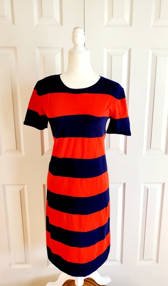 Joan Vass sailor stripe midi dress - Picture 4 of 7